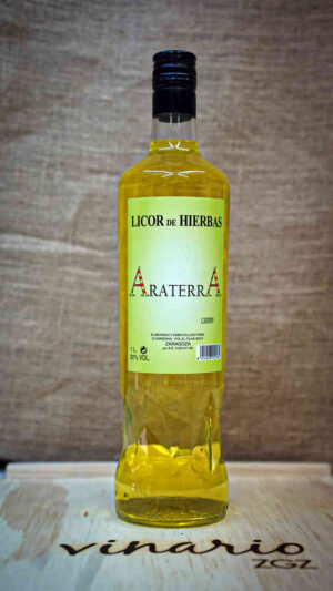 Licor de hierbas Araterra